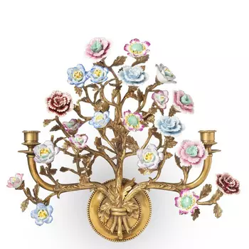Подсвечник Candleholder Flowers Atlantide