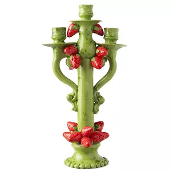 Подсвечник Candleholder Heart Strawberry X3