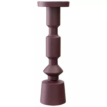 Подсвечник фигурный сливовый Bright Accent 35 см
