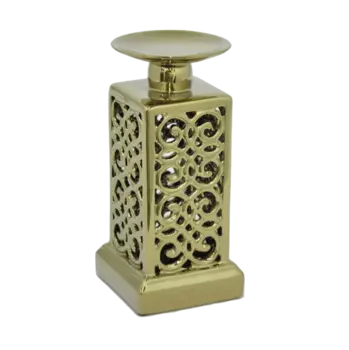 Подсвечник Gold Branching Pattern Middle