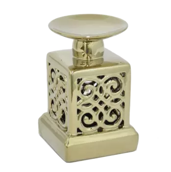 Подсвечник Gold Branching Pattern Small