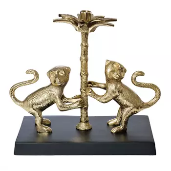 Подсвечник Обезьянки и пальма