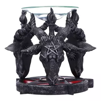 Подсвечник с чашей Baphomet Head