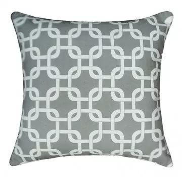Подушка gray ornament