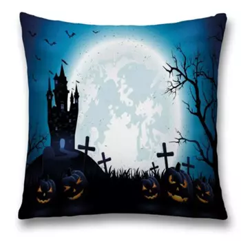 Подушка Halloween Moon