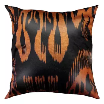 Подушка Orange and Black