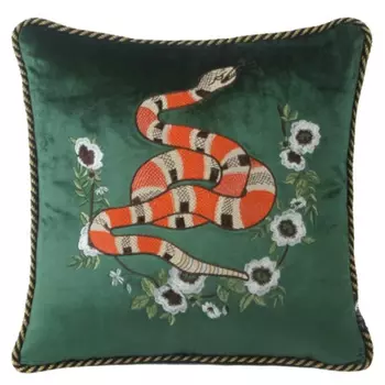 Подушка с Вышивкой Стиль Gucci IV