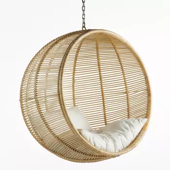 Подвесное кресло Wicker Hanging Chair