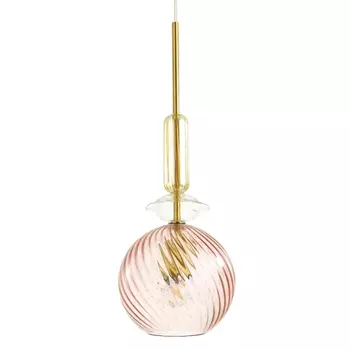 Подвесной Geometry Glass Розовый