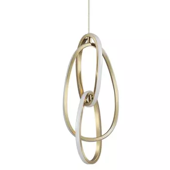 Подвесной светильник 3 Chain Link Gold 42