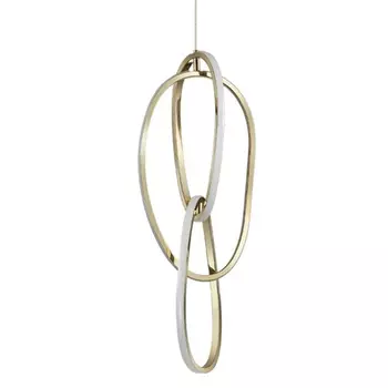 Подвесной светильник 3 Chain Link Gold 61