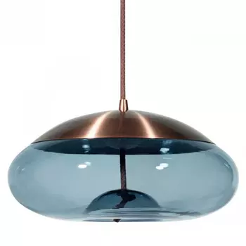 Подвесной светильник Brokis KNOT PC1037 Голубое стекло