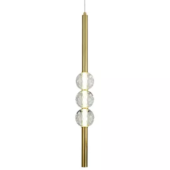Подвесной светильник Celestin Spheres Brass Trio Hanging Lamp