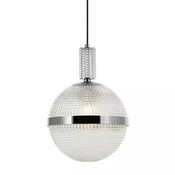 Подвесной светильник Crystal Galaxy Ball chrome