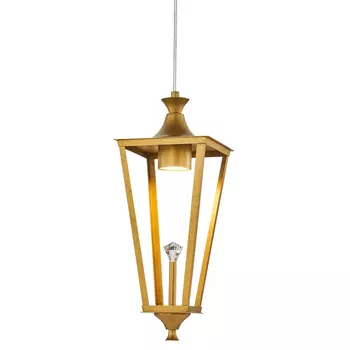 Подвесной светильник цвета античного золота Fanarion