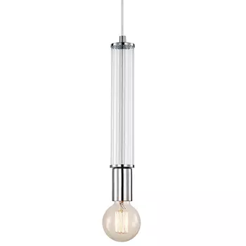 Подвесной светильник цвета хрома Industrial