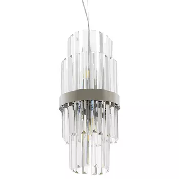 Подвесной светильник Deniel Crystal Hanging Lamp Chrome