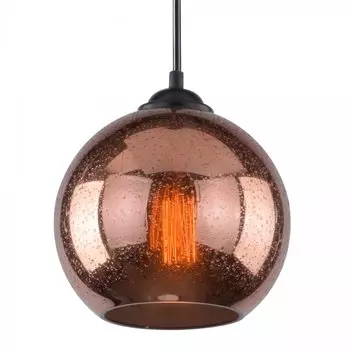 Подвесной светильник Drops Sphere Glass Pendant Lamp copper