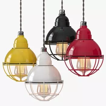 Подвесной светильник Garage Retro Color Light