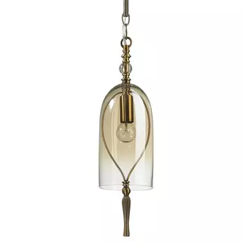 Подвесной светильник Glass Dome Bronze 12