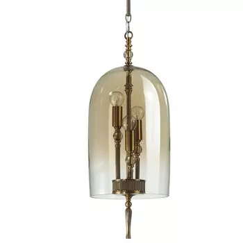 Подвесной светильник Glass Dome Bronze 24