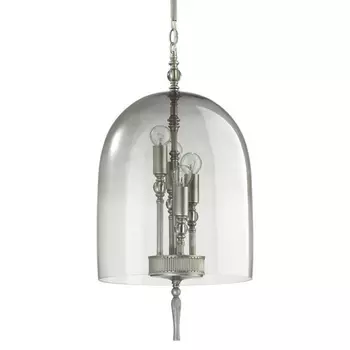 Подвесной светильник Glass Dome Chrome 32