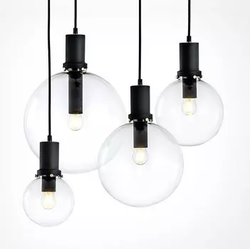 Подвесной светильник Glass Globe Black