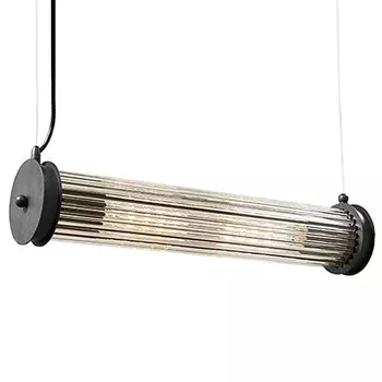Подвесной светильник Glass TUBE Pendant Black