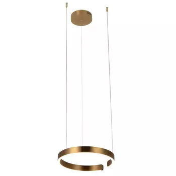 Подвесной светильник Half Ring brass 40
