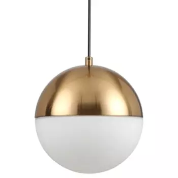 Подвесной светильник Hemisphere Бронзовый диаметр 20 см