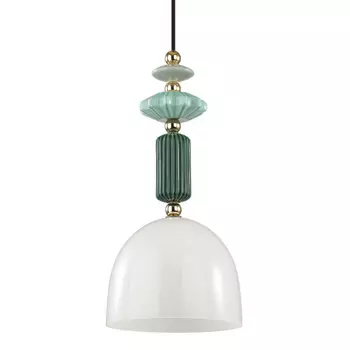 Подвесной светильник Iris hanging lamp green