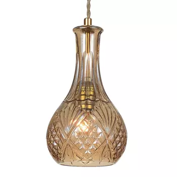Подвесной светильник lee broom DECANTERLIGHT pendant III Amber