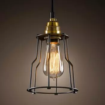 Подвесной светильник Loft Industrial Cage Filament Pendant