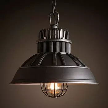 Подвесной светильник Loft Industrial Metal Cage Elder