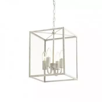 Подвесной светильник Loft Industrial Ortogonal Pendant Cube White 4