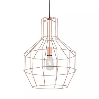 Подвесной светильник Loft Wire Cage Copper
