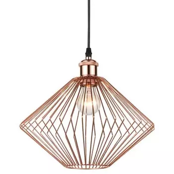 Подвесной светильник Loft Wire Cage pink gold