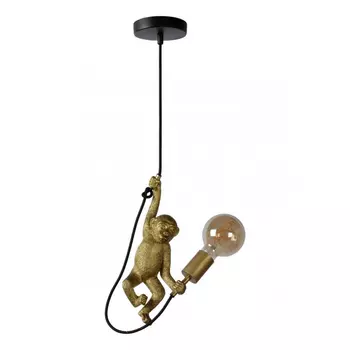 Подвесной светильник Monkey holding a light bulb
