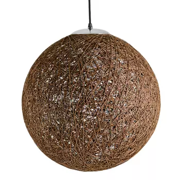 Подвесной светильник Moooi Thread Papier Mache Lamp brown
