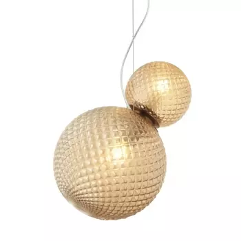 Подвесной светильник Perforated Bubbles с темным плафоном