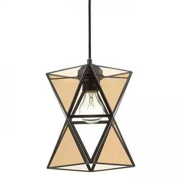 Подвесной светильник PolyPyramid Glass Pendant Cognac