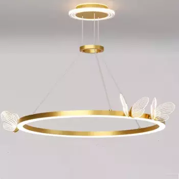 Подвесной светильник с бабочками Butterfly Ring F