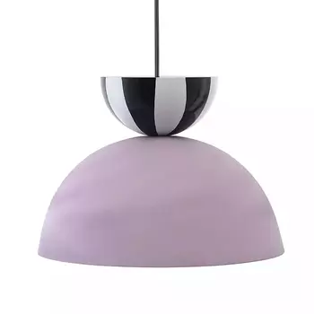 Подвесной светильник с черно-белым узором Bright Accent