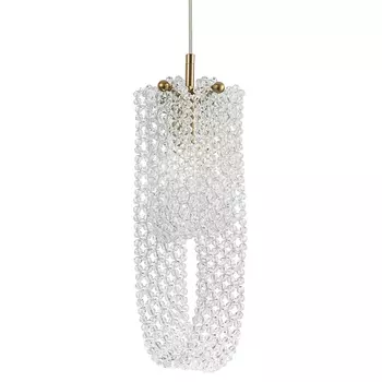 Подвесной светильник с хрустальными подвесками Godard Crystal Hanging Lamp