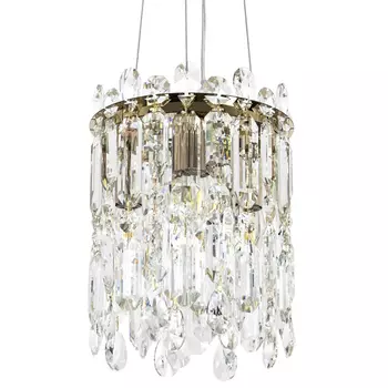Подвесной светильник с хрустальными подвесками Roul Crystal Round Hanging Lamp