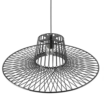 Подвесной светильник с плафоном из металлической сетки Lamp with Metal Mesh Shade