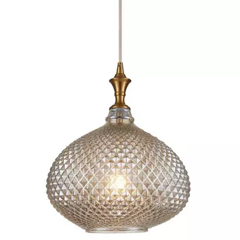 Подвесной светильник с рельефным плафоном Eustoma