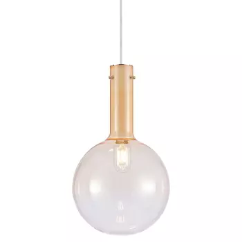 Подвесной светильник с выдувным плафоном AMBERY GOLD