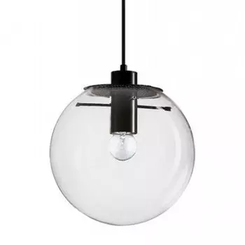 Подвесной светильник Selene Glass Ball Ceiling Lights Black 40 cm
