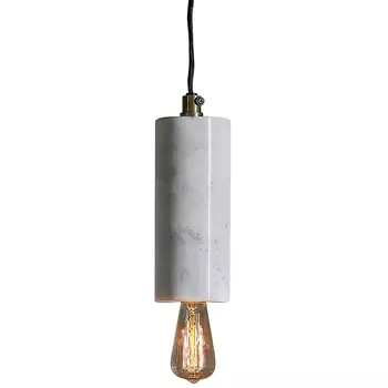 Подвесной светильник Shaw Cylinder Marble Hanging Lamp